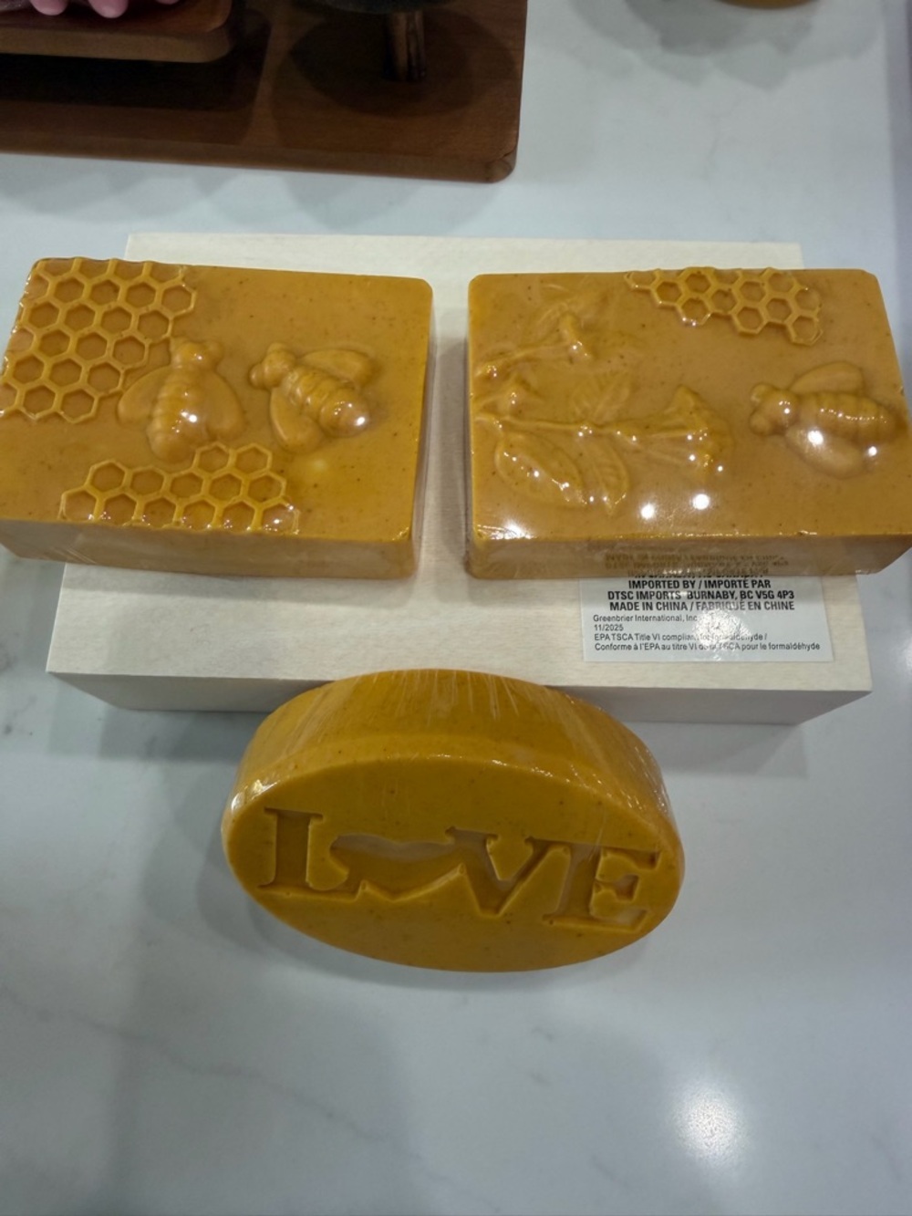 Handmade Turmeric&honey soap